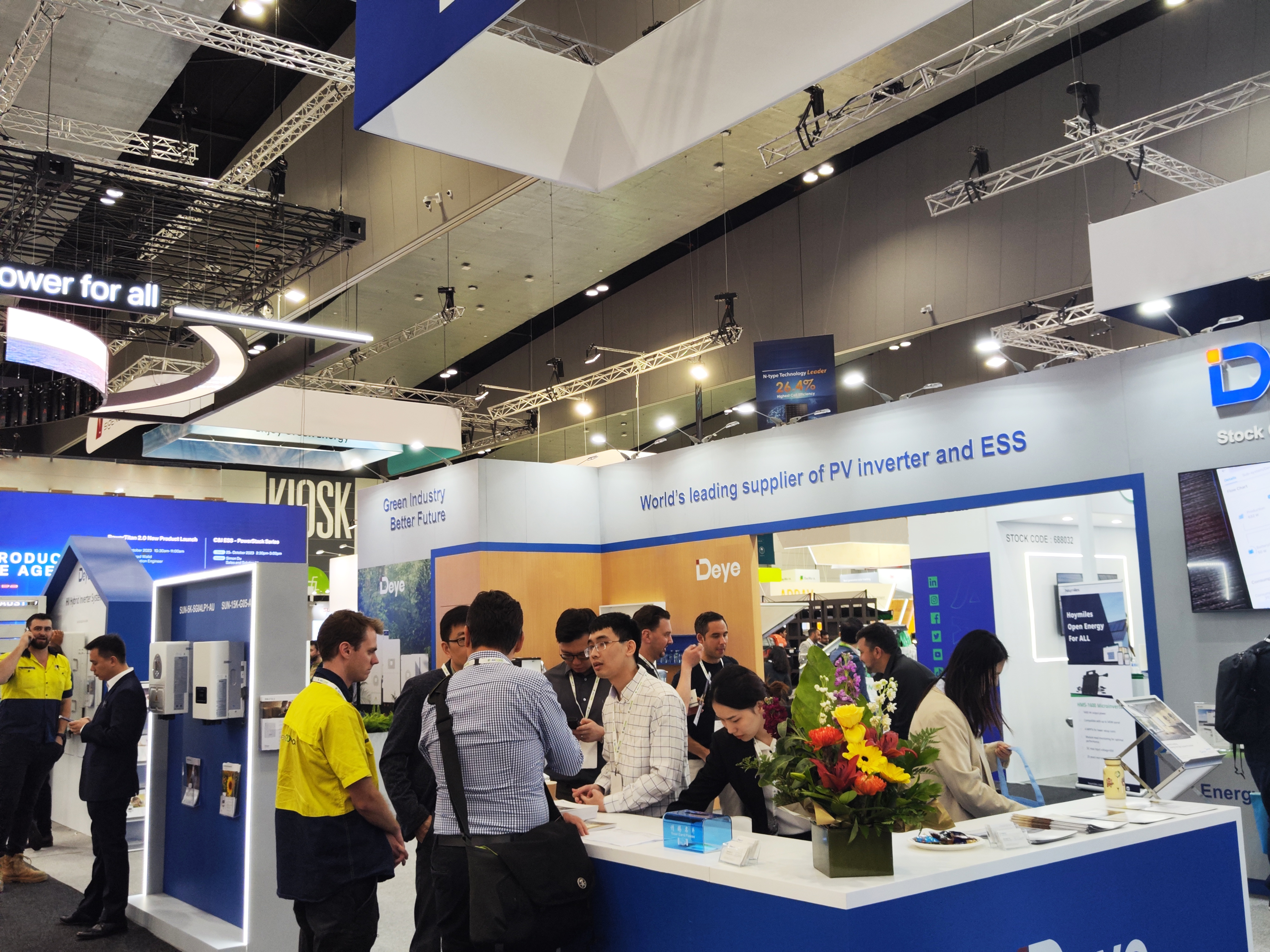 Deye's Showcase a All-Energy Australia 2023: A Vision for the Australian Clean Energy Market